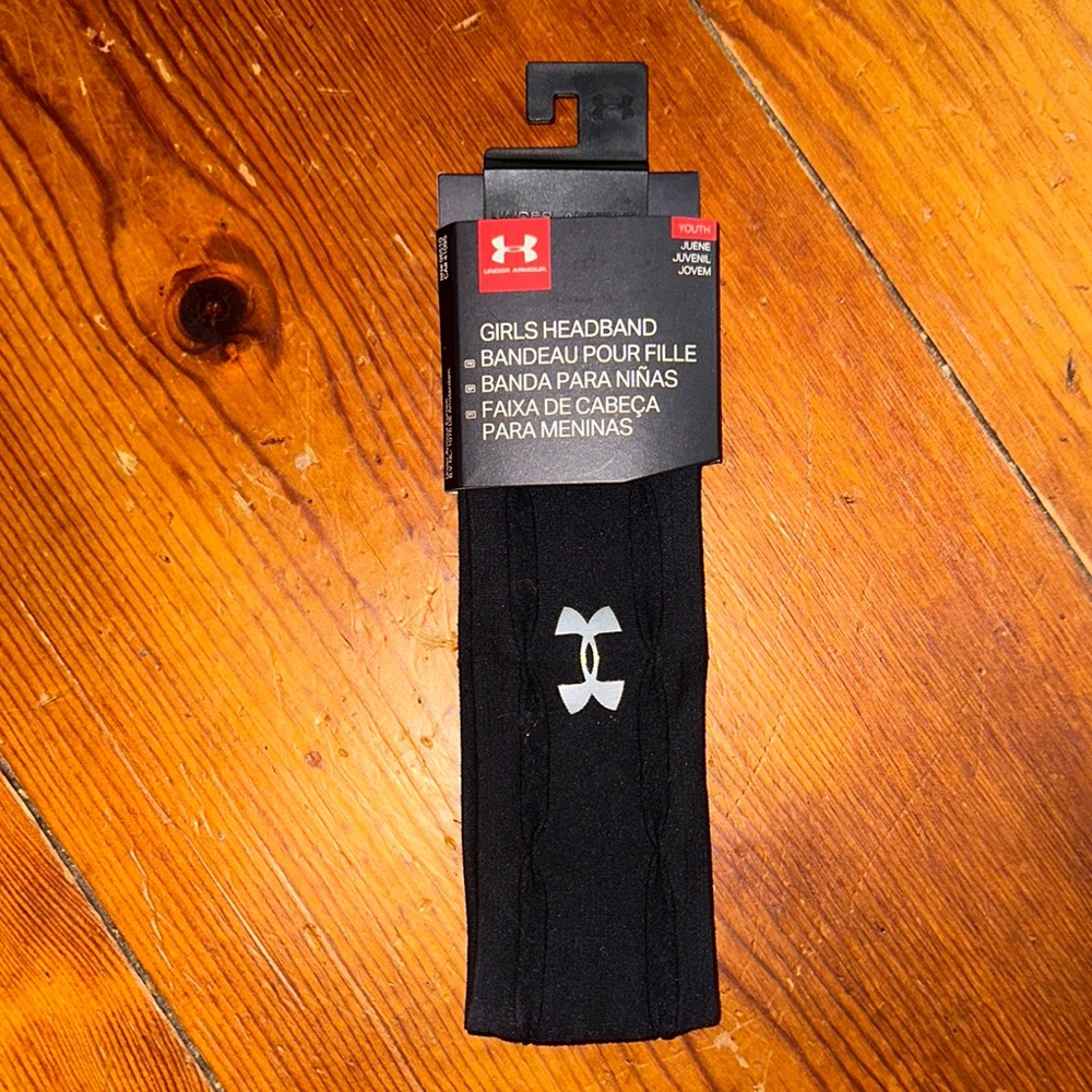 Under Armour Black Headband for Girls